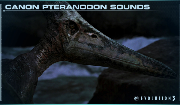 《侏羅紀世界：進化3》無齒翼龍官方音效替換音效MOD