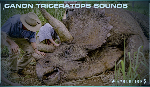 《侏羅紀世界：進化3》三角龍官方音效替換音效MOD