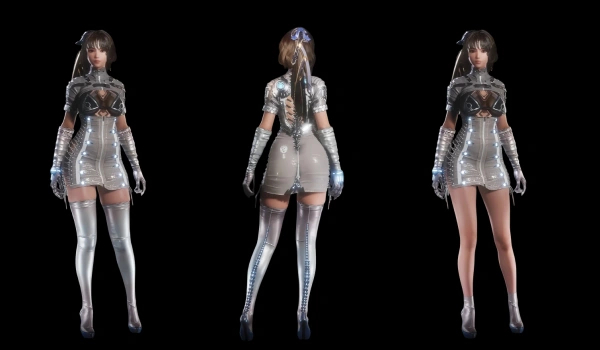 《劍星》A5鑰匙孔套裝觀星者套裝鑰匙孔連衣裙MOD