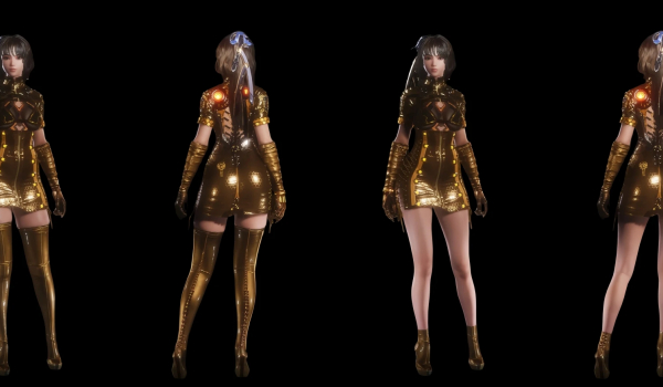 《劍星》A5鑰匙孔套裝觀星者套裝鑰匙孔連衣裙MOD