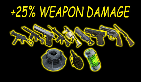 《致命解藥》武器傷害提升25%MOD