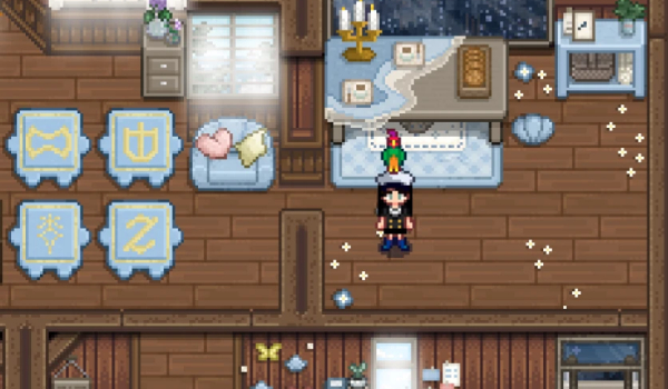 《星露谷物語》藍色家具套裝MOD