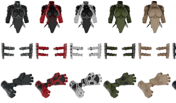 《賽博朋克2077》伊內(nèi)斯連體緊身衣MOD