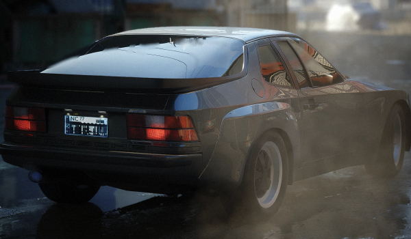 《賽博朋克2077》保時捷 924 Carrera GTS MOD