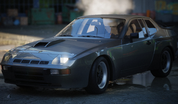 《賽博朋克2077》保時捷 924 Carrera GTS MOD