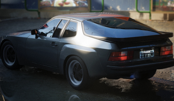 《賽博朋克2077》保時捷 924 Carrera GTS MOD