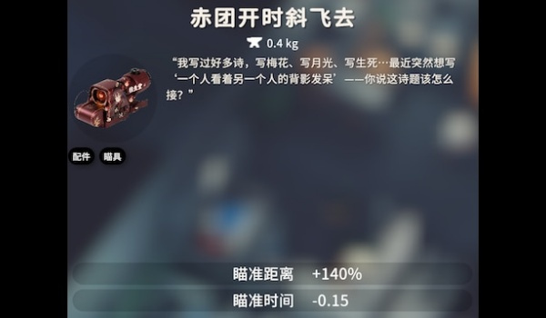 《逃離鴨科夫》胡桃主題槍械配件套組MOD