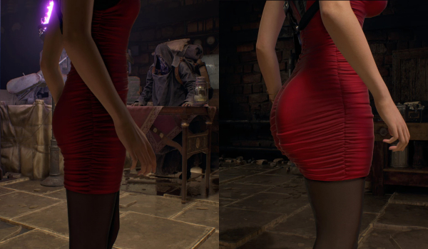 《生化危機4：重制版》艾達臀部增強MOD