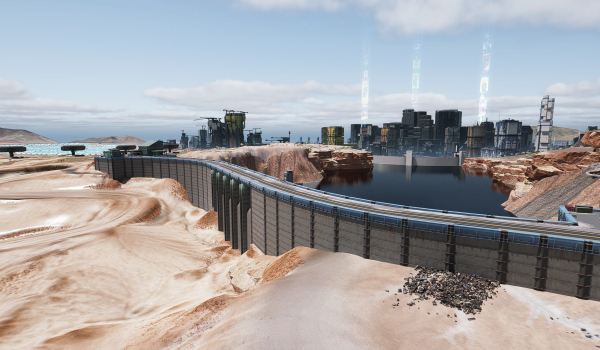 《賽博朋克2077》夜之城洪災MOD