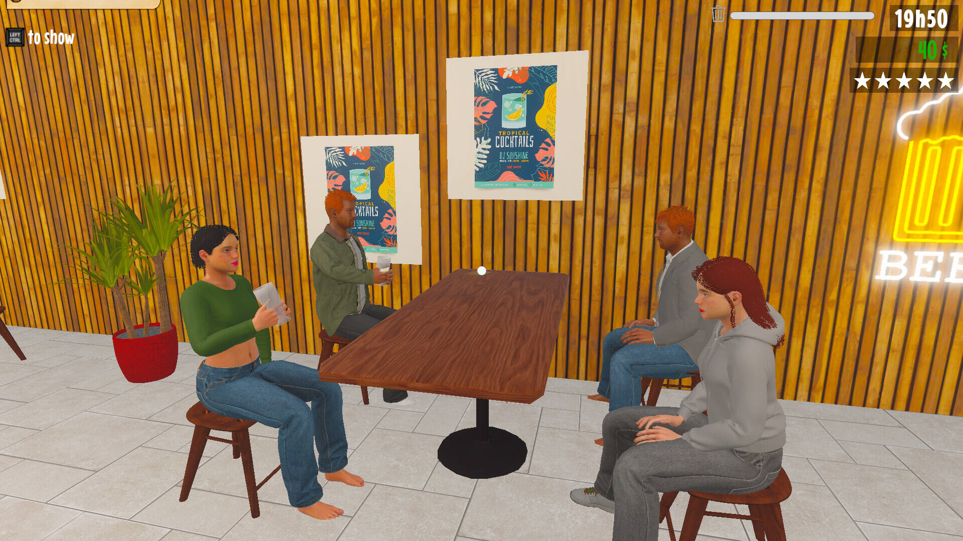 酒吧模拟器截图