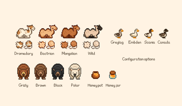 《星露谷物語》星露谷擴展動物MOD