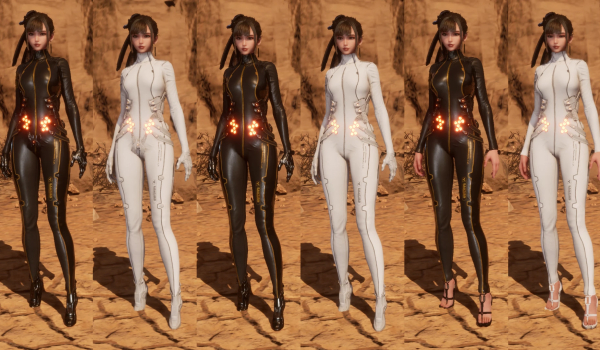 《剑星》行星潜水服第二代黑白双色款MOD