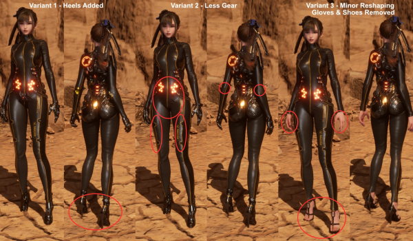 《剑星》行星潜水服第二代黑白双色款MOD