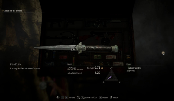 《生化危機4：重制版》艾達現代斯特萊托匕首MOD