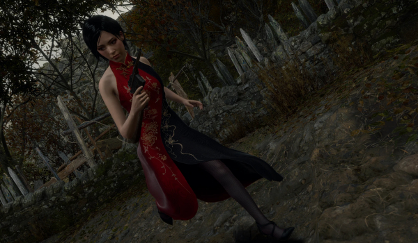 《生化危機4：重制版》艾達禮服全物理效果MOD