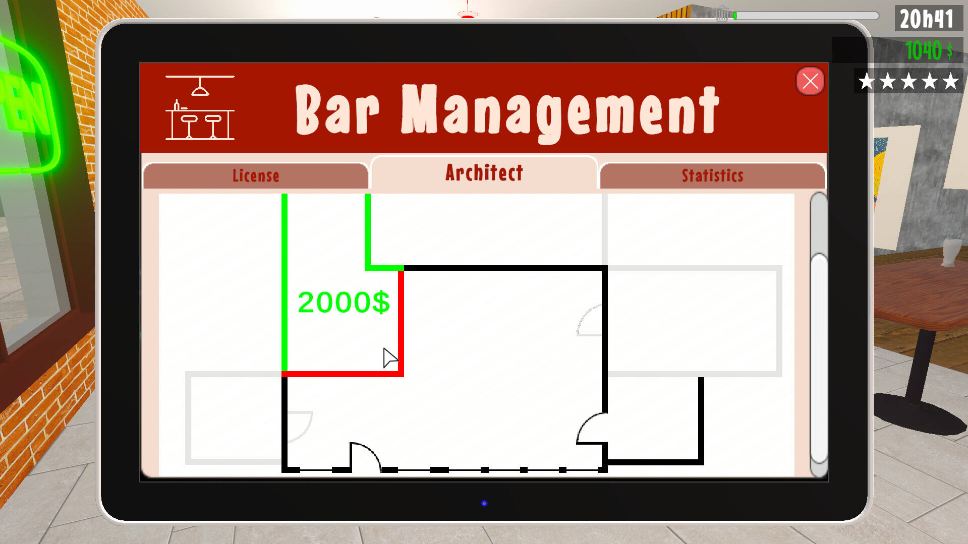 酒吧模拟器截图