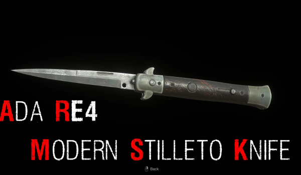《生化危機4：重制版》艾達現代斯特萊托匕首MOD