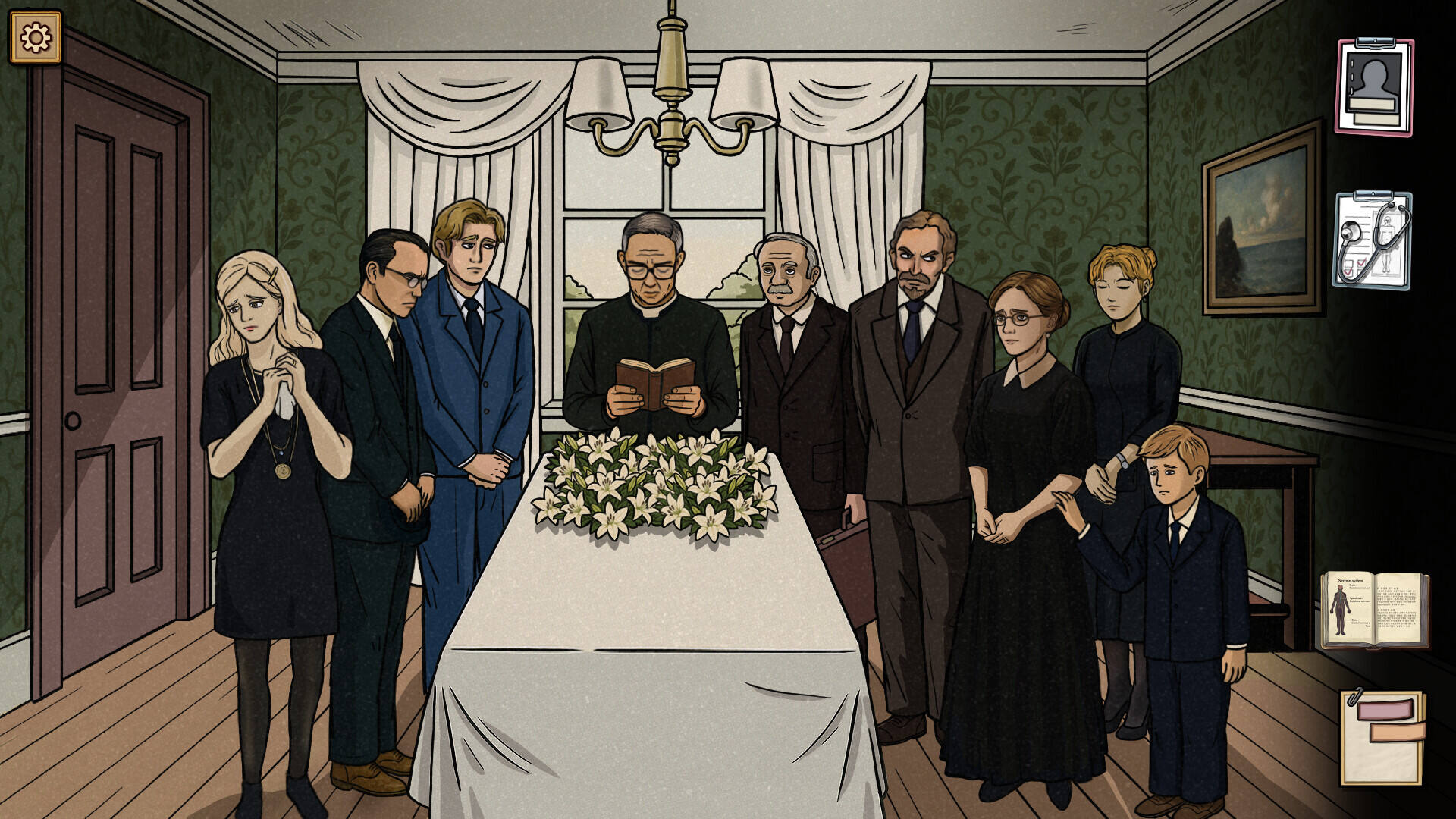 弗莱明庄园命案壁纸