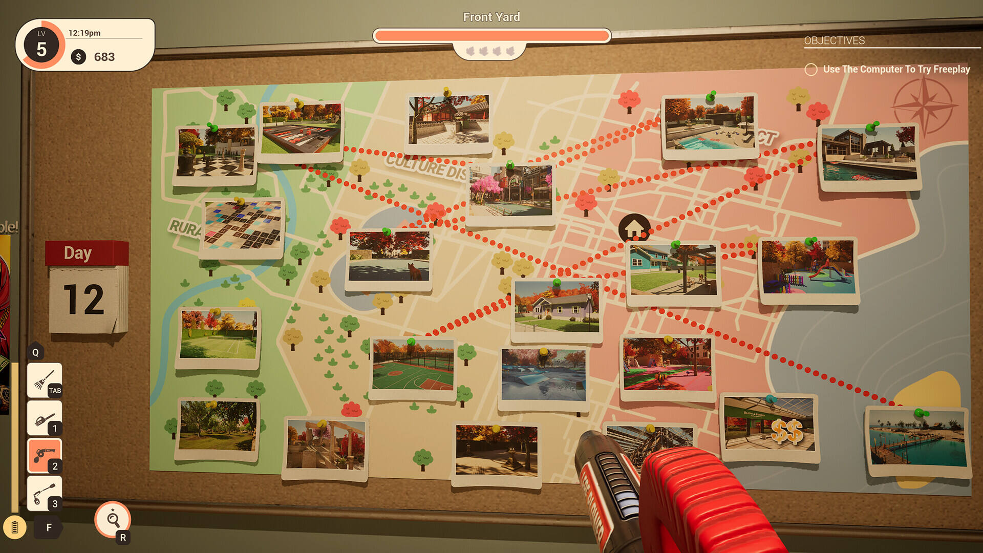 落叶吹扫公司壁纸