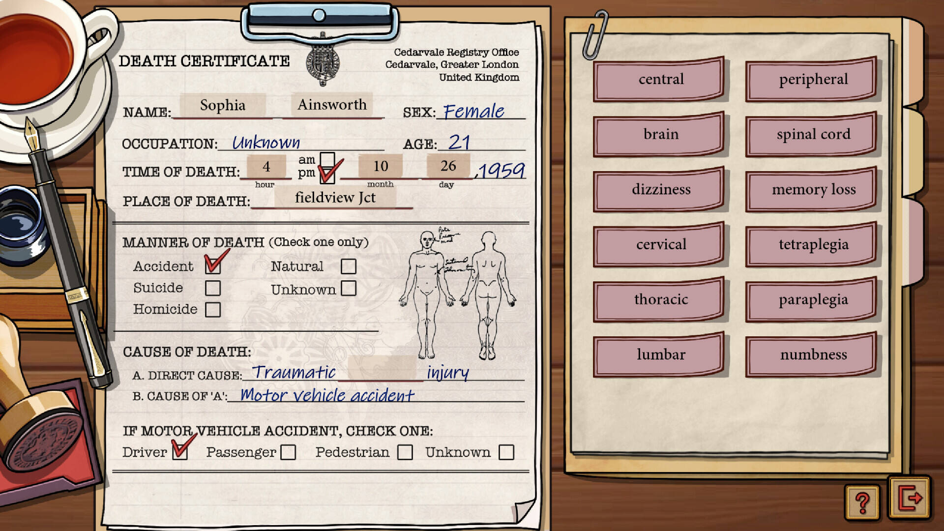 弗莱明庄园命案壁纸