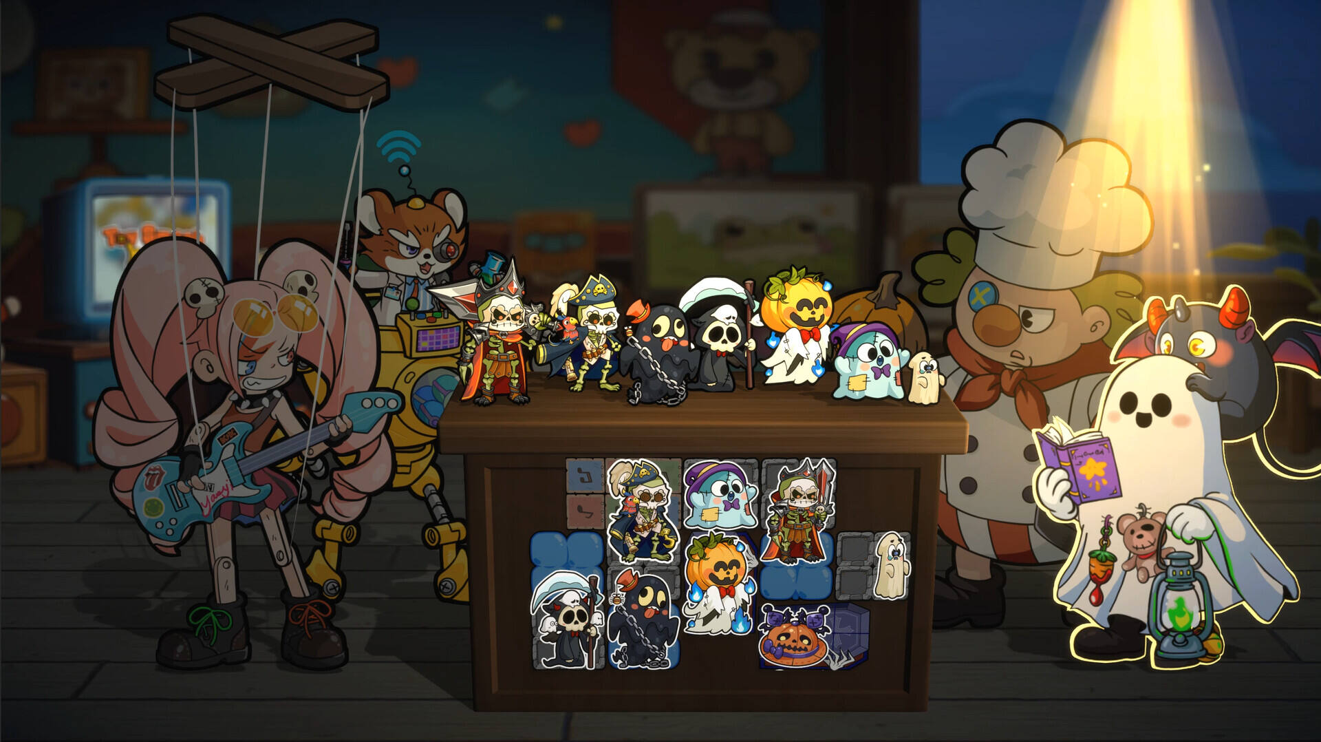 咔砰！玩具乱斗屋壁纸