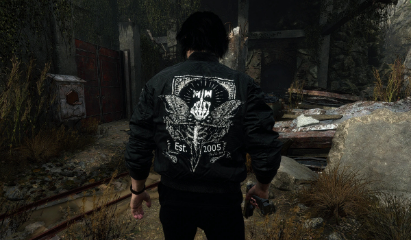 《生化危机4:重制版》里昂寂静纯白风格夹克MOD