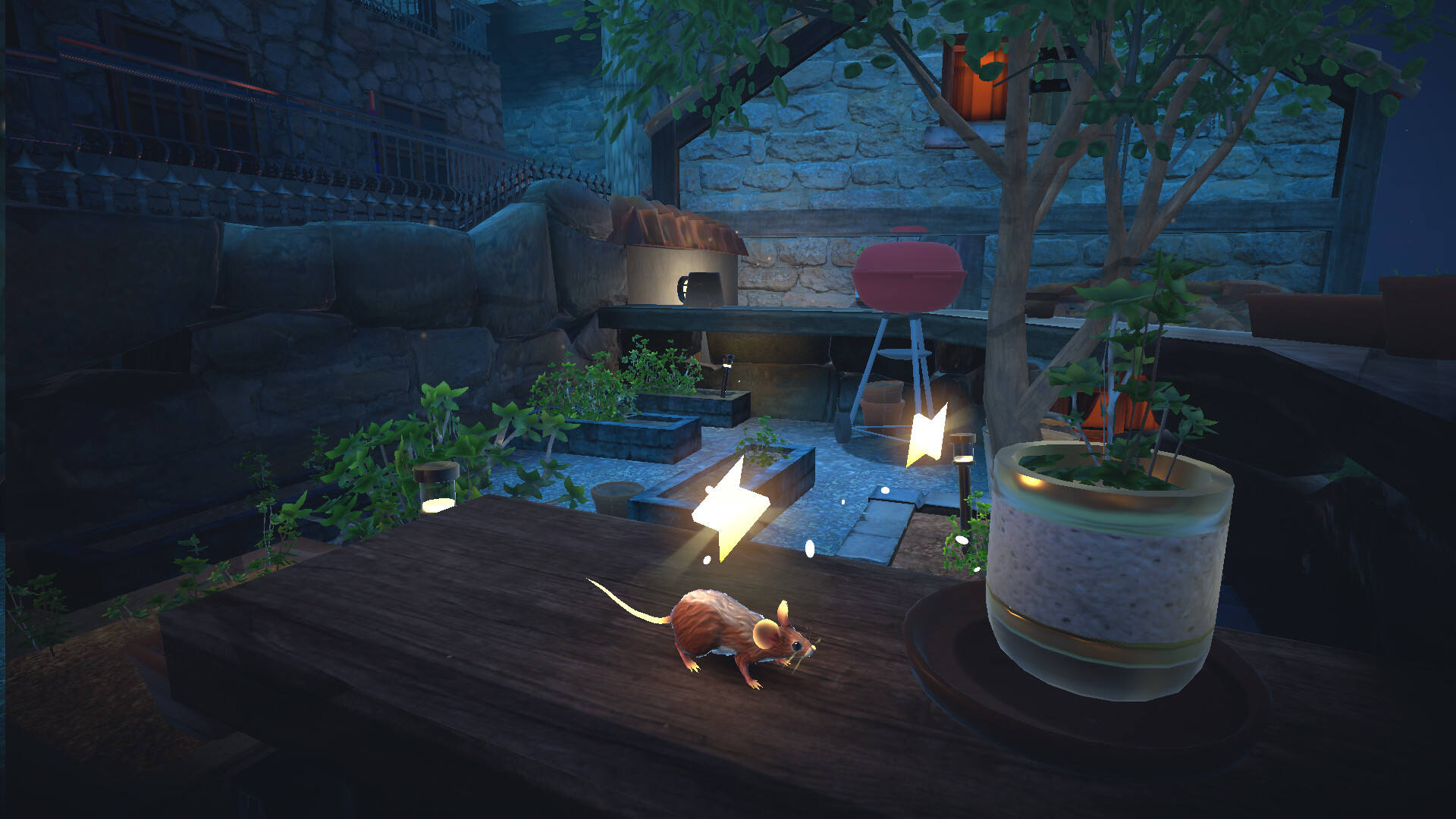 精灵与老鼠壁纸