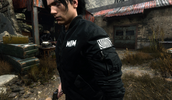 《生化危机4:重制版》里昂寂静纯白风格夹克MOD