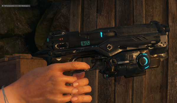 《生化危机4:重制版》毁灭战士UAC电磁机枪MOD