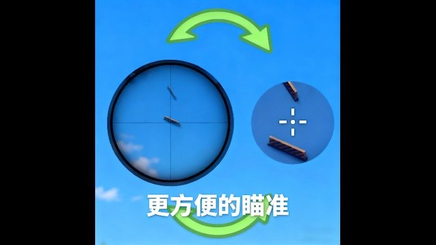 《逃离鸭科夫》更方便的瞄准MOD