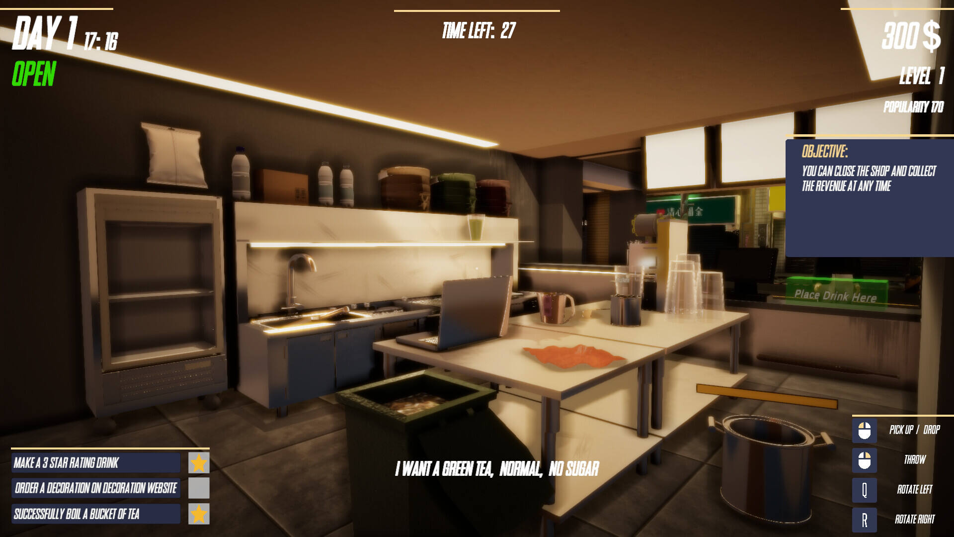 奶茶店模拟器壁纸