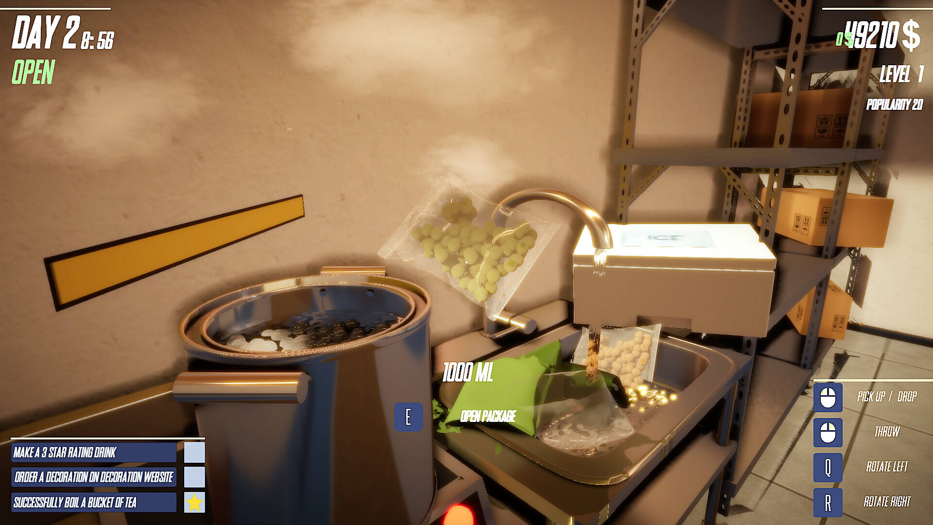 奶茶店模拟器壁纸