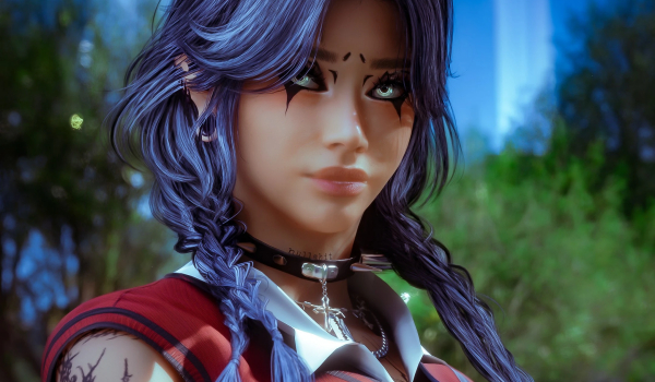 《赛博朋克2077》Veegee心动发型CCXL版MOD