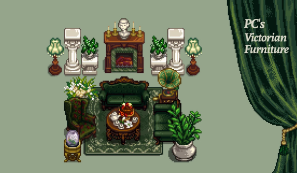 《星露谷物语》维多利亚式家具MOD