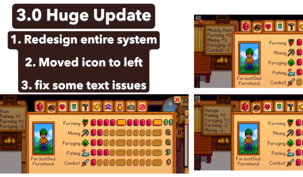 《星露谷物语》沉浸式天气大修MOD