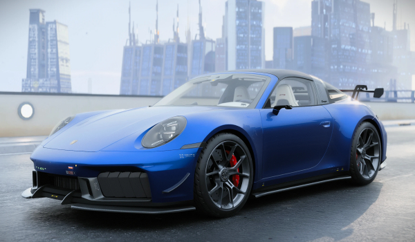 《赛博朋克2077》保时捷 911 Targa 4 GTS 2025款MOD