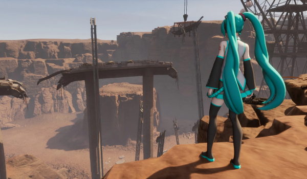 《剑星》初音未来堡垒之夜联动款MOD