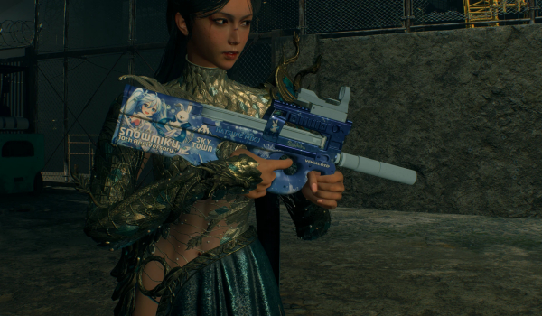 《生化危机4：重制版》带消音器的P90雪未来特别版MOD