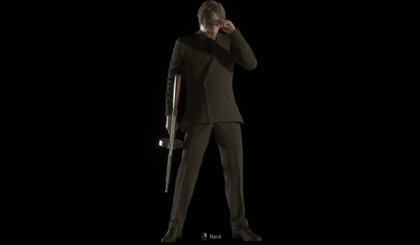 《生化危机4:重制版》里昂细条纹西装MOD