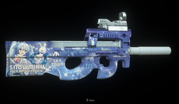 《生化危机4：重制版》带消音器的P90雪未来特别版MOD