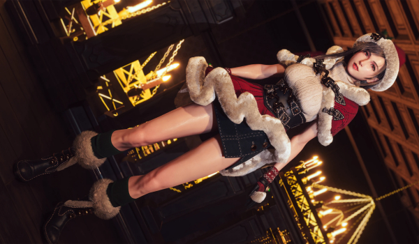 《最终幻想7:重生》圣焰精灵蒂法MOD