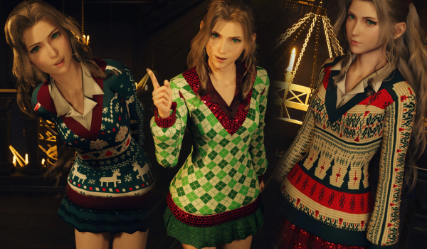 《最终幻想7:重生》温馨假日爱丽丝重制版MOD