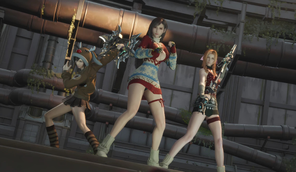 《最终幻想7：重生》蒂法温馨冬日装MOD