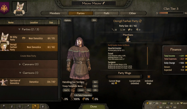 《骑马与砍杀2:战帆》队伍AI控制MOD