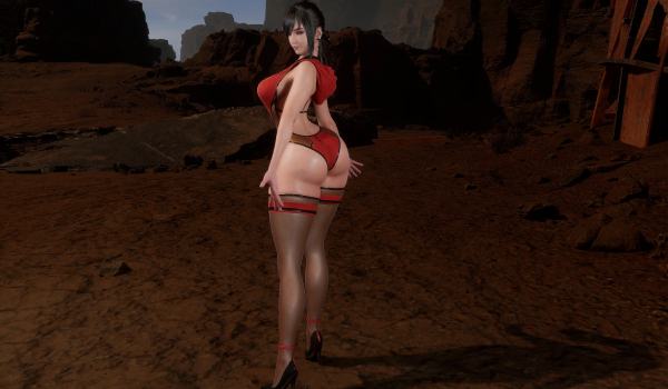 《剑星》盛夏红兜帽丰盈身形重塑版MOD