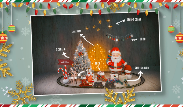 《赛博朋克2077》圣诞节道具组合包MOD