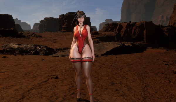 《剑星》盛夏红兜帽丰盈身形重塑版MOD