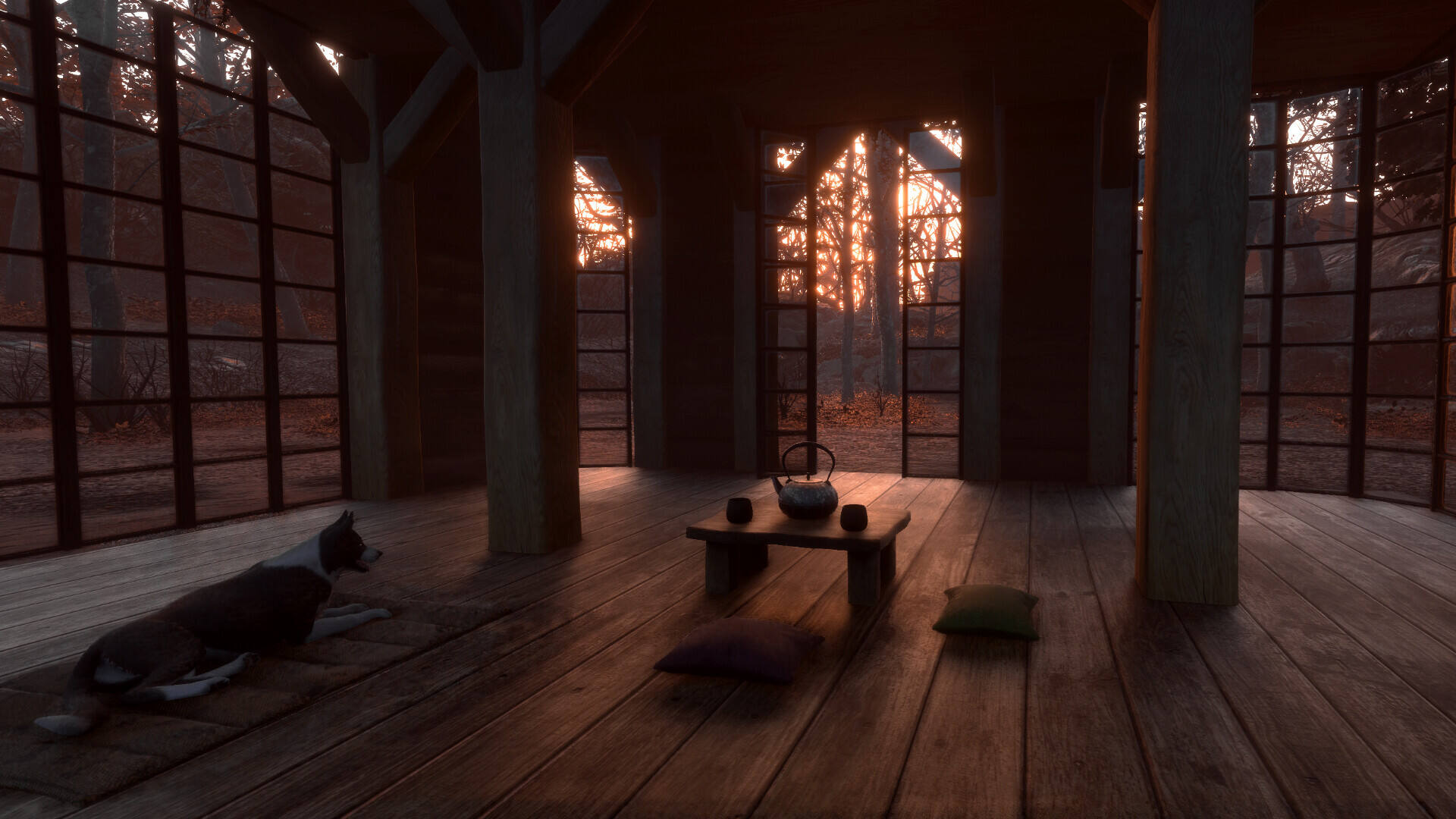 温馨小木屋截图