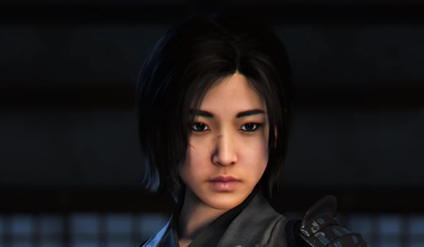 《刺客信条:影》Naoe深色妆容MOD