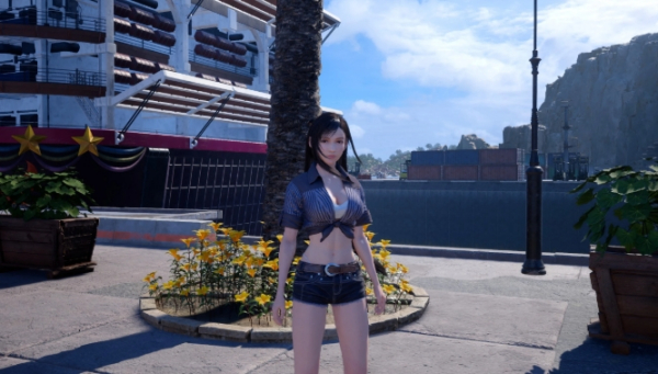 《最终幻想7:重生》蒂法华丽风采标准长发MOD